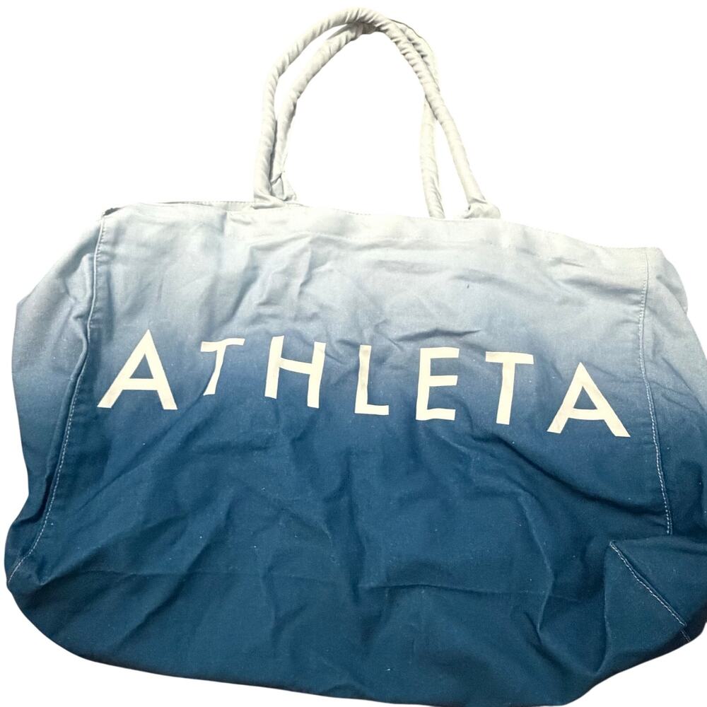 Athleta gym travel tote bag colorful fun lightweight summer